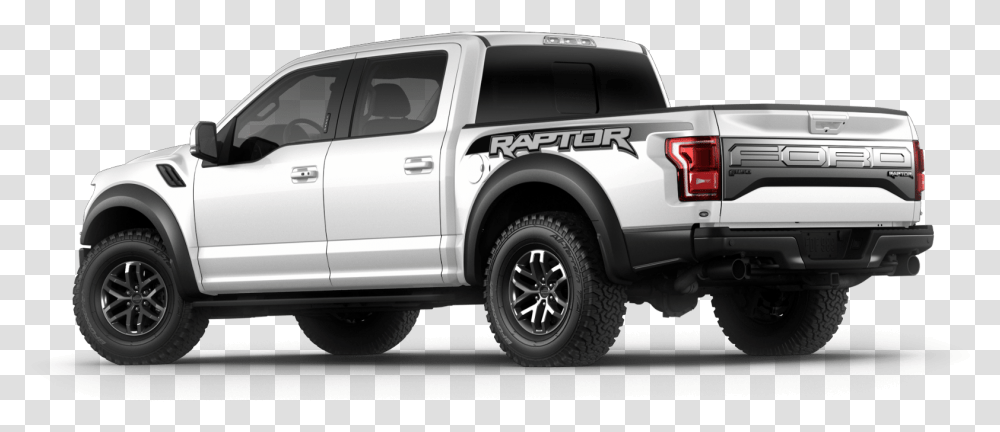 Ford Raptor White With Decals, Pickup Truck, Vehicle, Transportation, Car Transparent Png