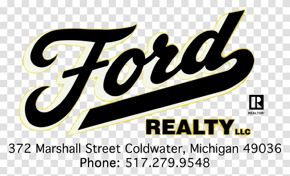 Ford Realty Realtor, Calligraphy, Handwriting, Label Transparent Png