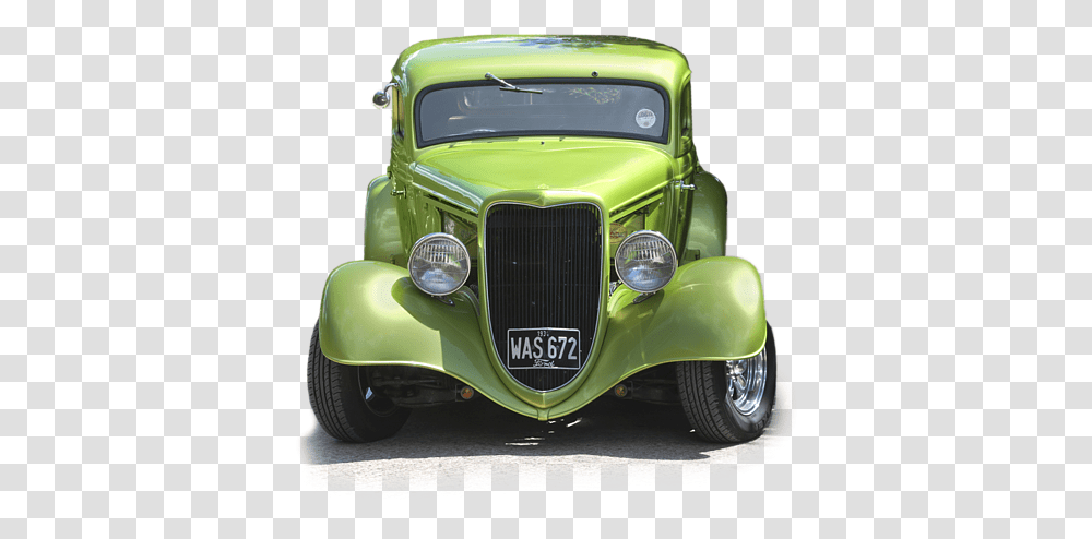 Ford Street Hot Rod Classic Car On Background, Vehicle, Transportation, Automobile, Antique Car Transparent Png