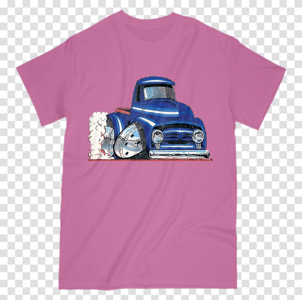 Ford Truck Cartoon Ford T Shirt Sleeve S Men Unisex Antique Car, Apparel, T-Shirt, Plant Transparent Png