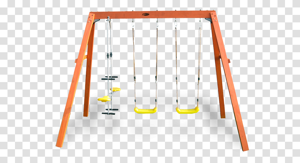 Forde 3 Station Swing Set Swing, Toy, Fence Transparent Png