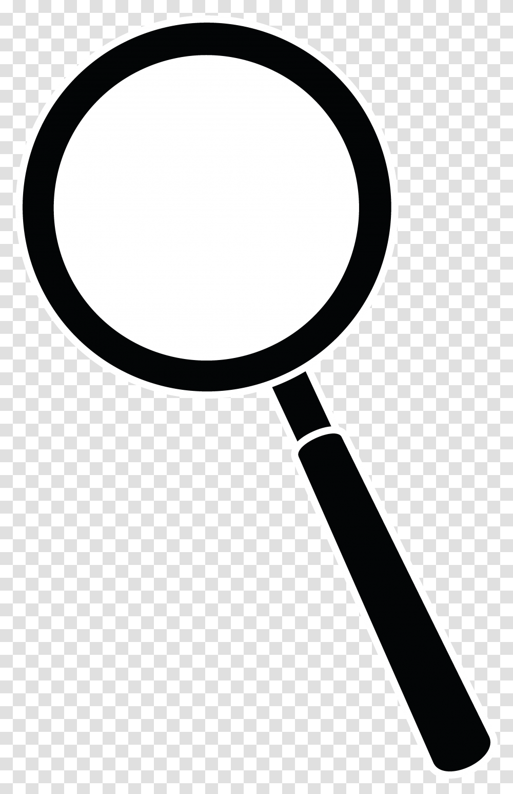 Foreboding Clipart, Magnifying Transparent Png