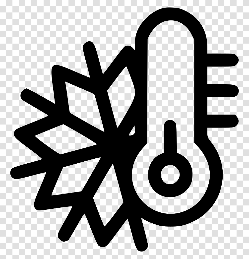 Forecst Temperature Measure Snow Snowfall Flake Volks Park, Stencil, Logo, Trademark Transparent Png