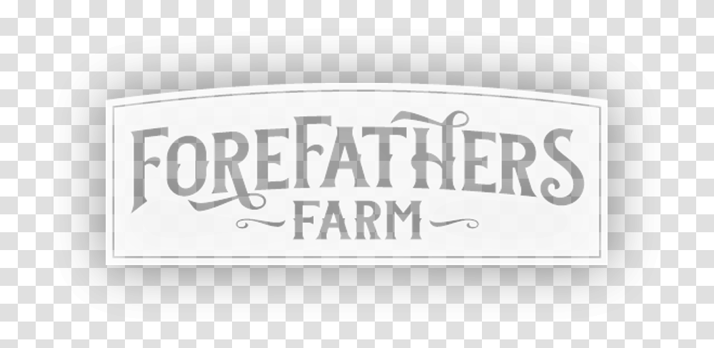 Forefathers Farm Calligraphy, Label, Sticker, Bowl Transparent Png