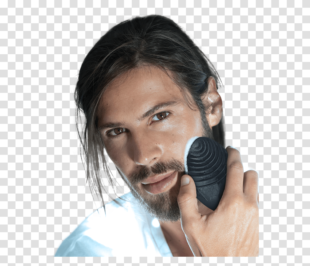 Foreo L Feel Amazing With Our Skincare And Oral Care Devices Foreo Luna 3 Men, Person, Human, Face, Finger Transparent Png
