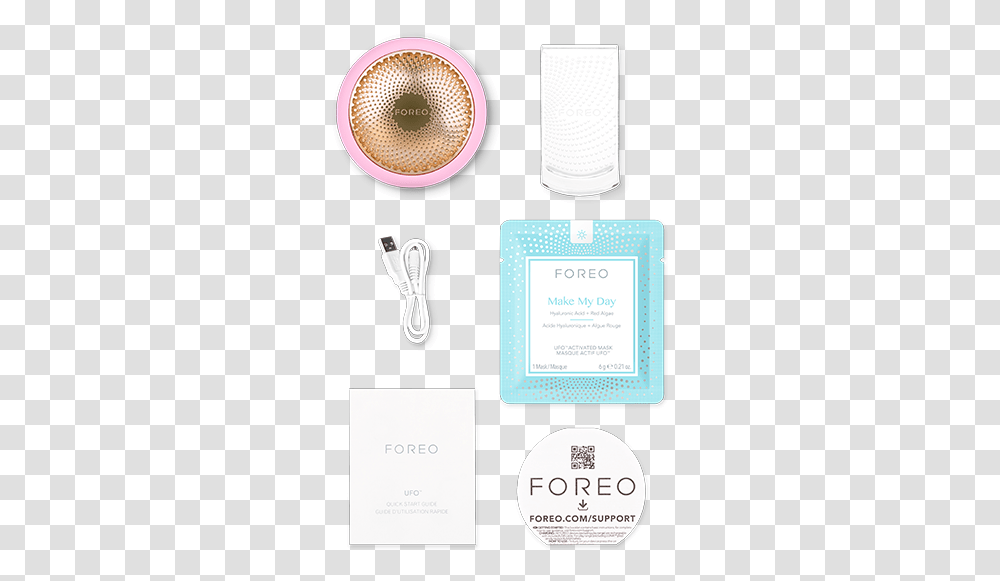 Foreo Ufo 2 Range I 90 Second Sonic Powered Mask Device Circle, Text, Paper, Electronics, Label Transparent Png