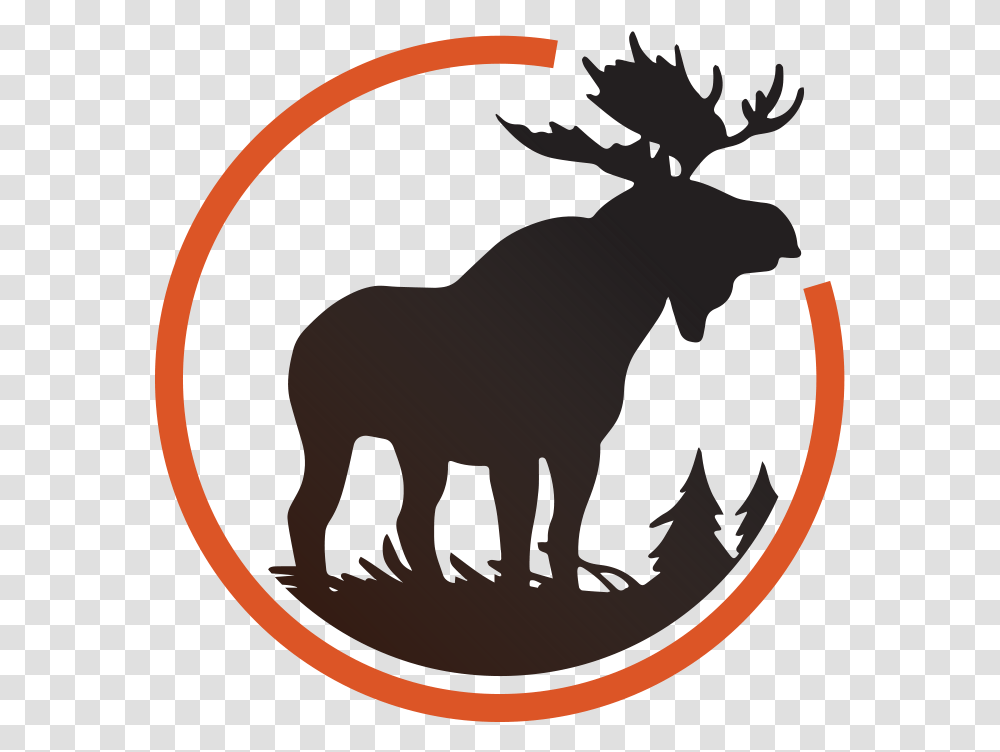 Forest Animal Stencils, Mammal, Wildlife, Moose, Aardvark Transparent Png