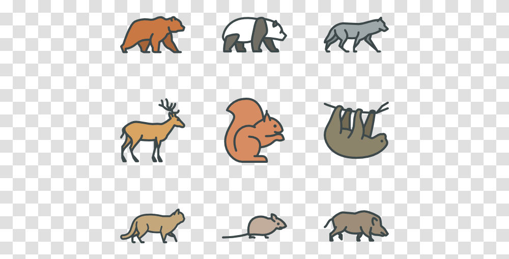 Forest Animals Icon, Horse, Mammal, Antelope, Wildlife Transparent Png