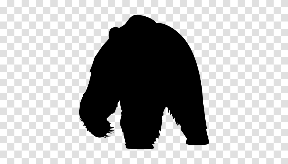 Forest Bear Silhouette, Gray, World Of Warcraft Transparent Png