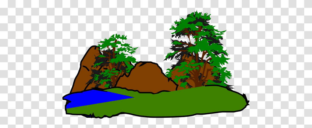 Forest Clipart Forest Clipart, Vegetation, Plant, Tree, Outdoors Transparent Png