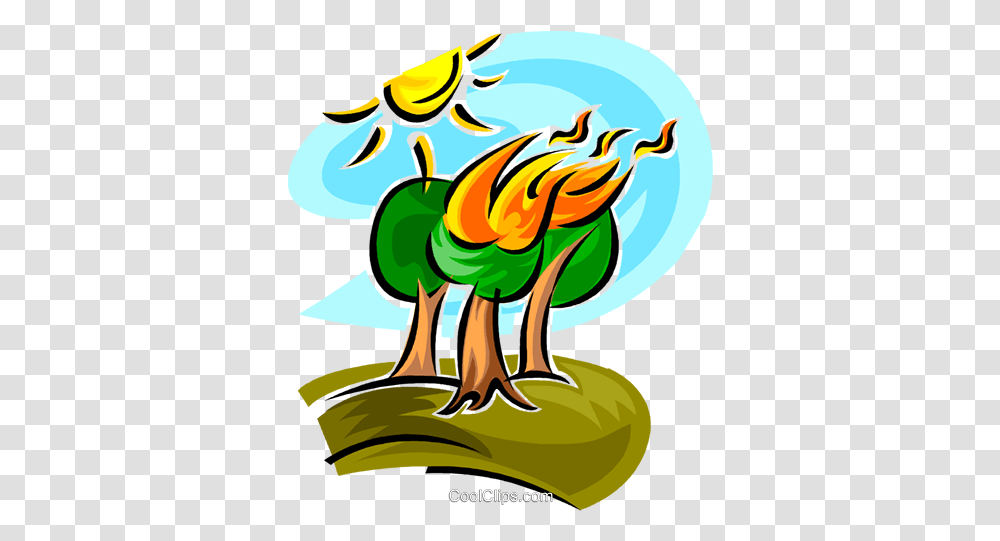 Forest Fire Royalty Free Vector Clip, Animal, Bird, Outdoors, Waterfowl Transparent Png