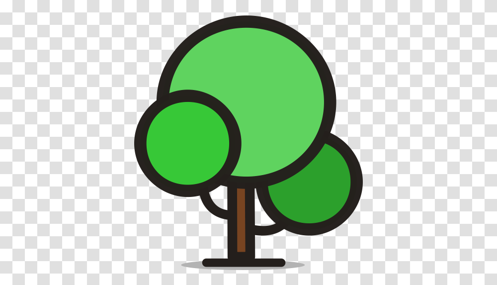 Forest Green Plant Round Tree Round Tree Cartoon, Sphere, Symbol, Text, Light Transparent Png