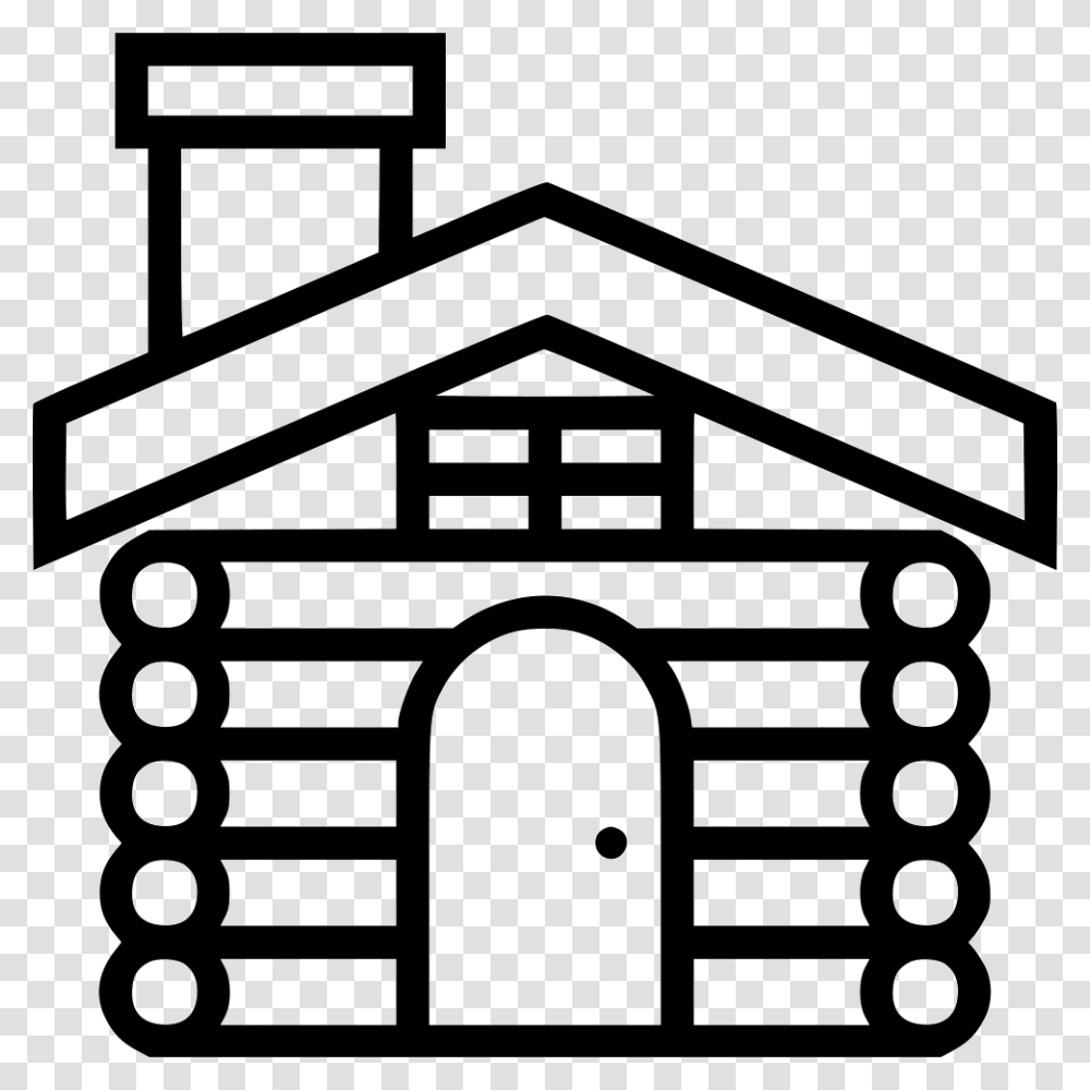 Forest Hut Icon Free Download, Housing, Building, Cabin, House Transparent Png