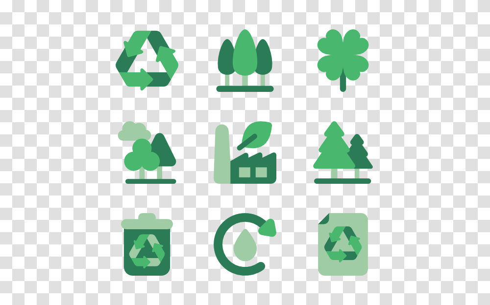 Forest Icon Packs, Green, Recycling Symbol Transparent Png