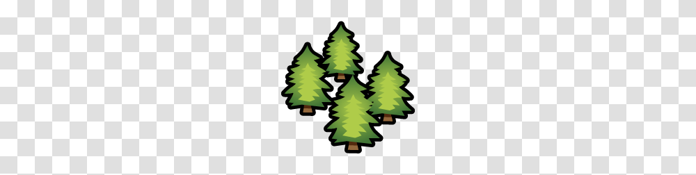 Forest Icons, Tree, Plant, Ornament, Pine Transparent Png