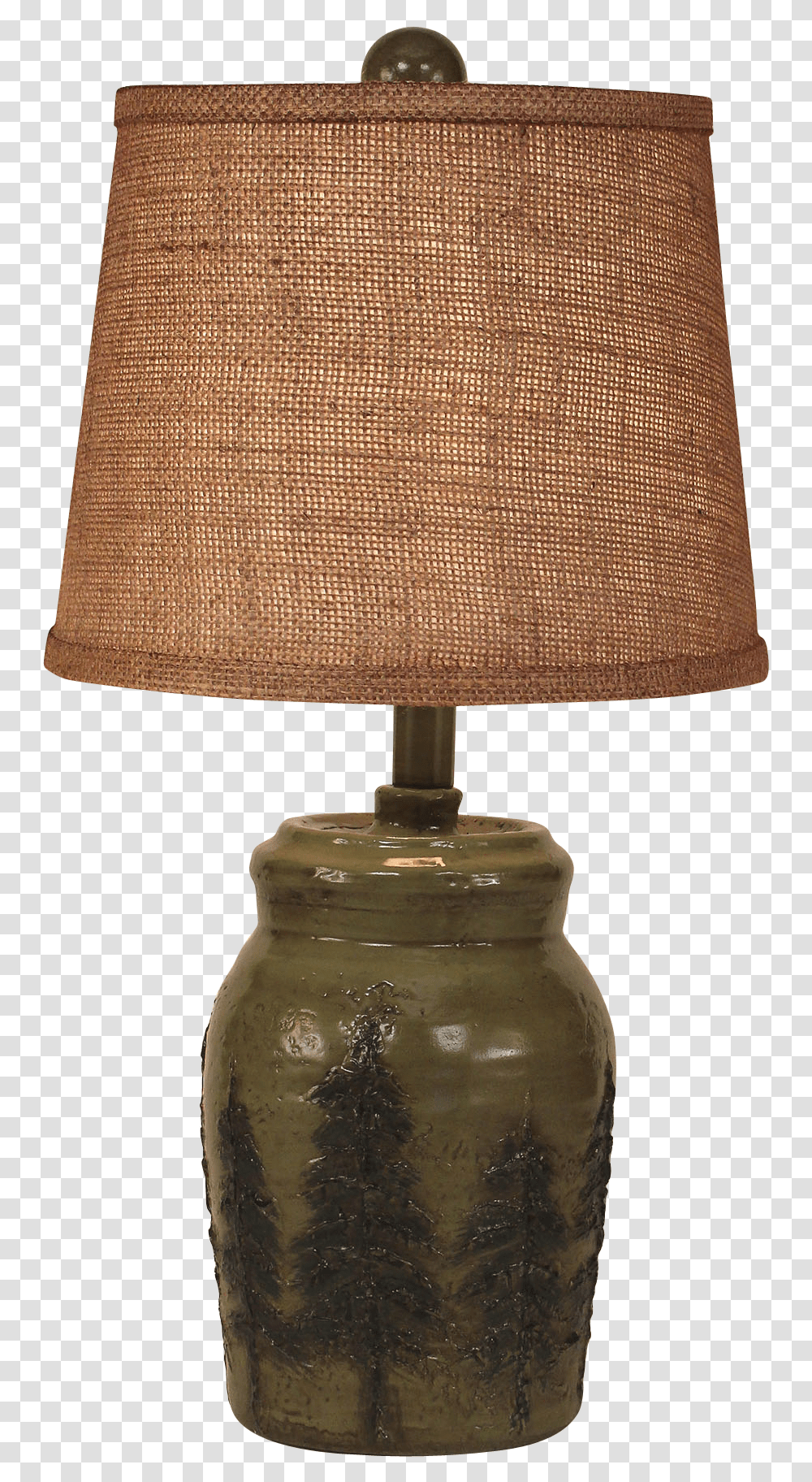 Forest Mini Pine Tree Accent Lamp Lamp, Table Lamp, Lampshade Transparent Png
