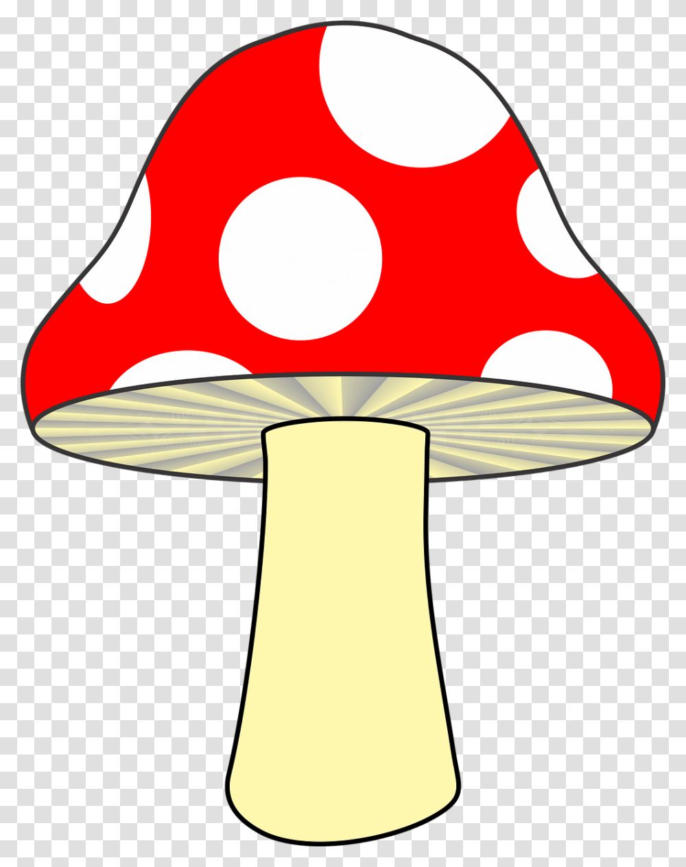 Forest Mushroom Nature Red Mushroom Fungus Woods, Lamp, Lampshade, Agaric, Plant Transparent Png