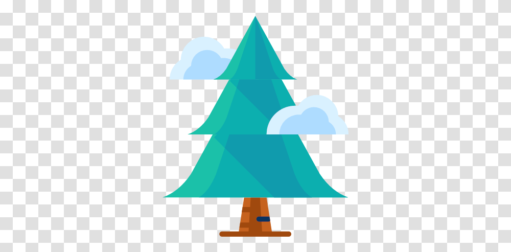 Forest Plant Tree Winter Icon Flat Christmas Icons, Clothing, Outdoors, Nature, Ice Transparent Png