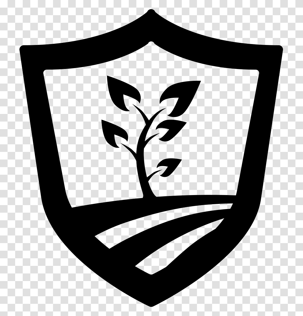 Forest Protection Icon, Armor, Shield, Rug Transparent Png