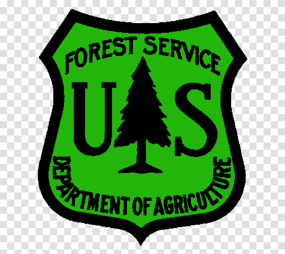 Forest Service Logo Clip Art Park Ranger Badge, Label, Text, Symbol, Sticker Transparent Png