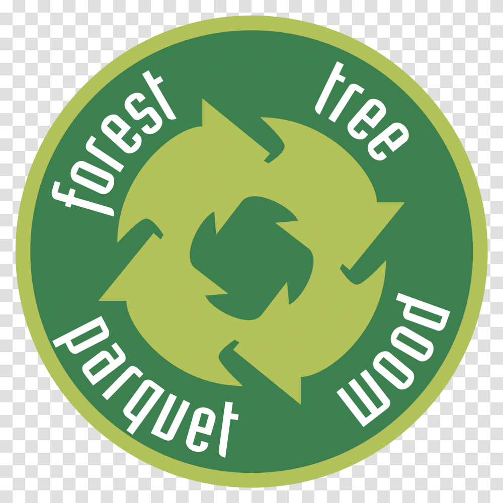 Forest Tree Parquet Wood Logo & Svg Vector Premio Top Of Quality, Recycling Symbol, Text, Trademark Transparent Png