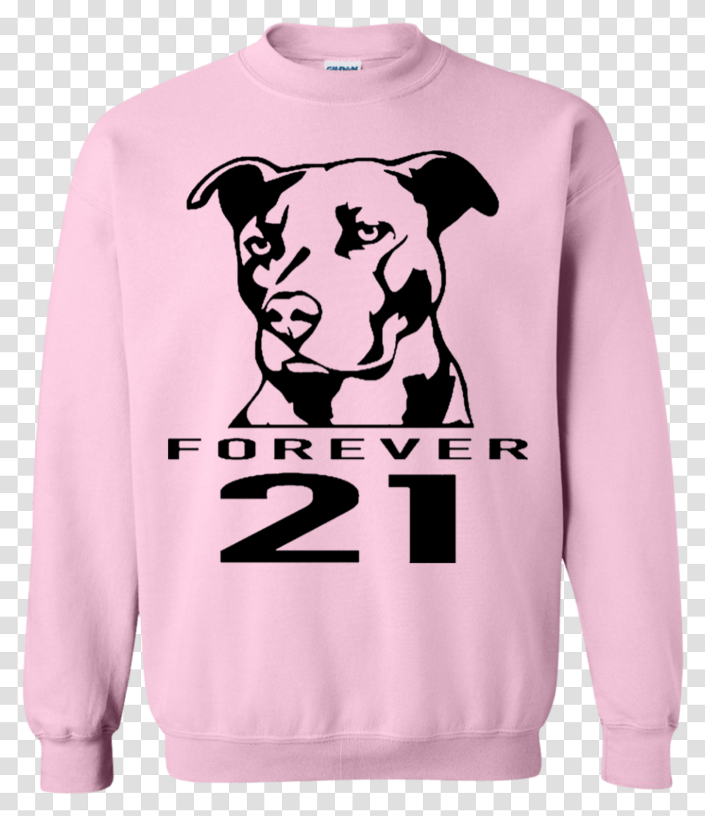 Forever 21 Pitbull Sweater Don't Judge Me Dog Sticker, Apparel, Sleeve, Long Sleeve Transparent Png