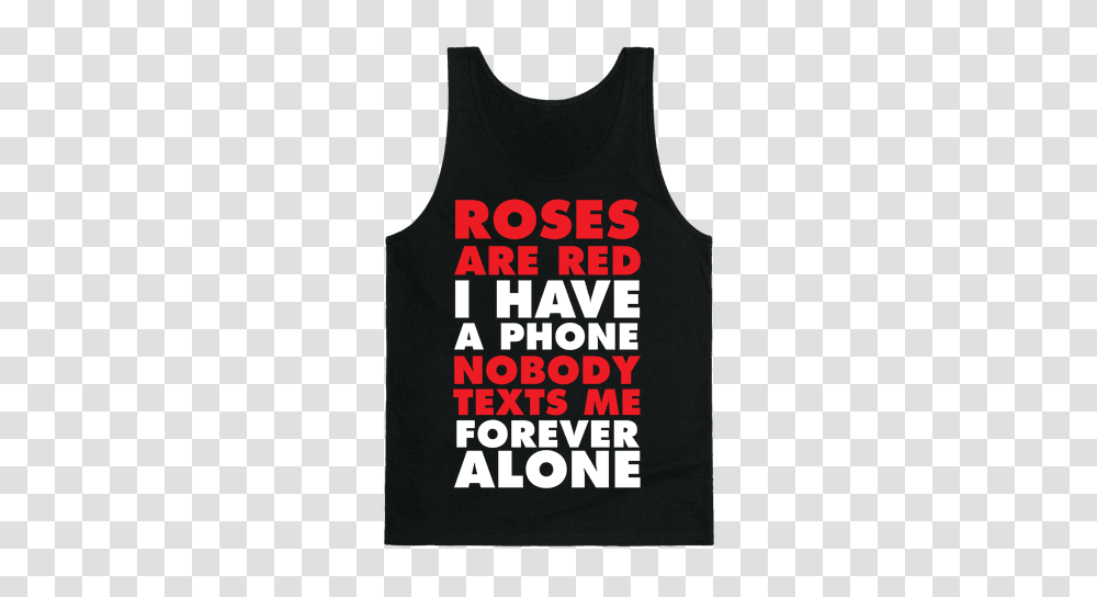 Forever Alone Tank Tops Lookhuman, Apparel Transparent Png