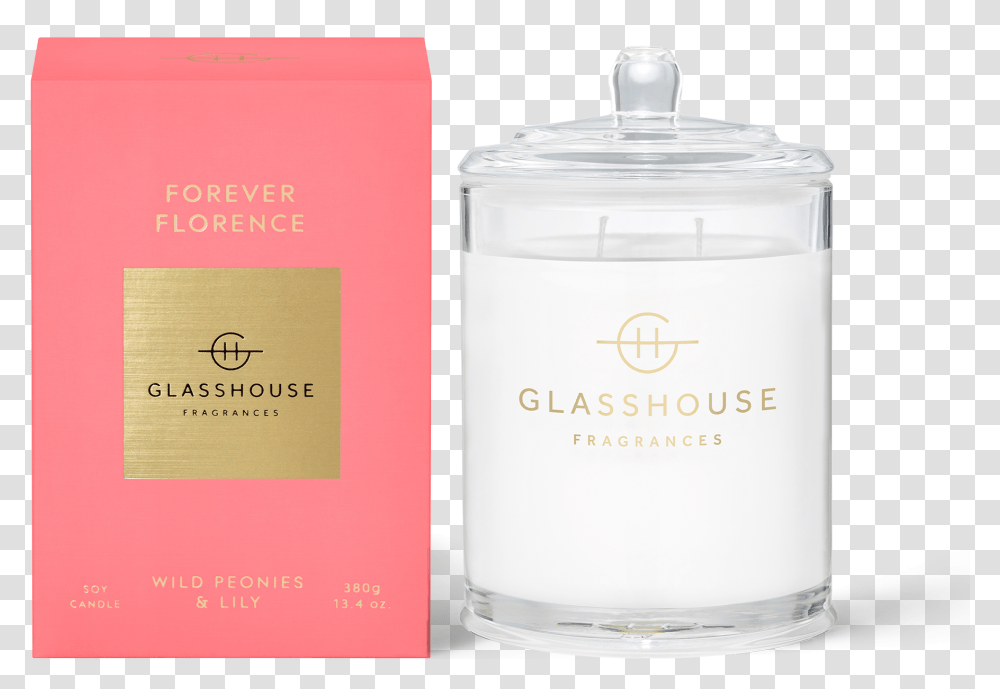 Forever Florence Glasshouse Candles, Milk, Beverage, Jar, Liquor Transparent Png