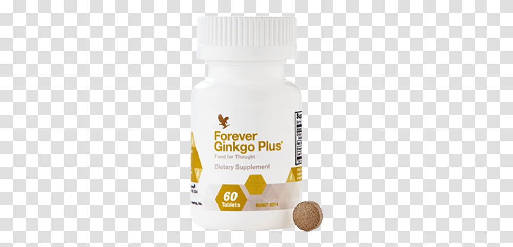 Forever Ginkgo Plus Forever Ginkgo Plus Dosage, Flyer, Plant, Jar, Medication Transparent Png