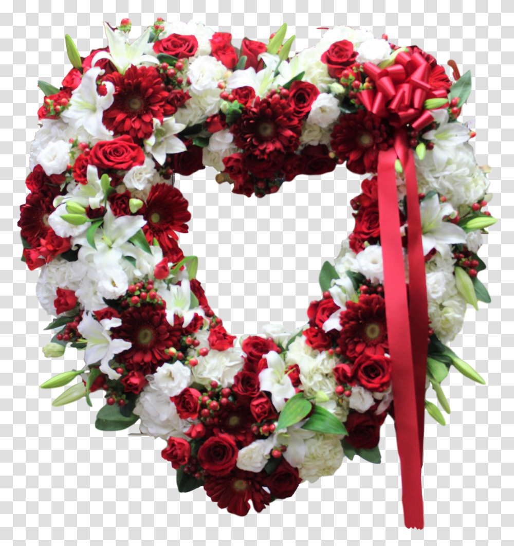 Forever Open Heart Bouquet, Wreath, Flower, Plant, Blossom Transparent Png
