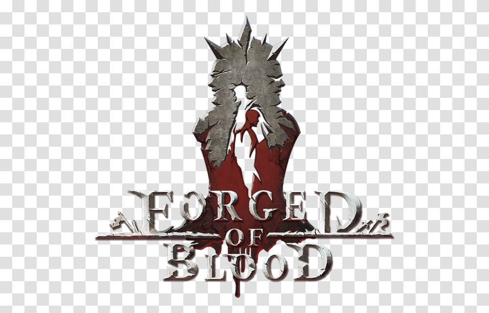 Forge Clipart Forged Of Blood Logo, Poster, Advertisement, Final Fantasy Transparent Png