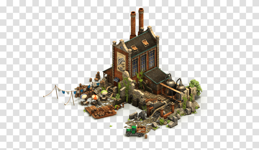 Forge Of Empires Friends Tavern, Wheel, Bird, Housing, Building Transparent Png