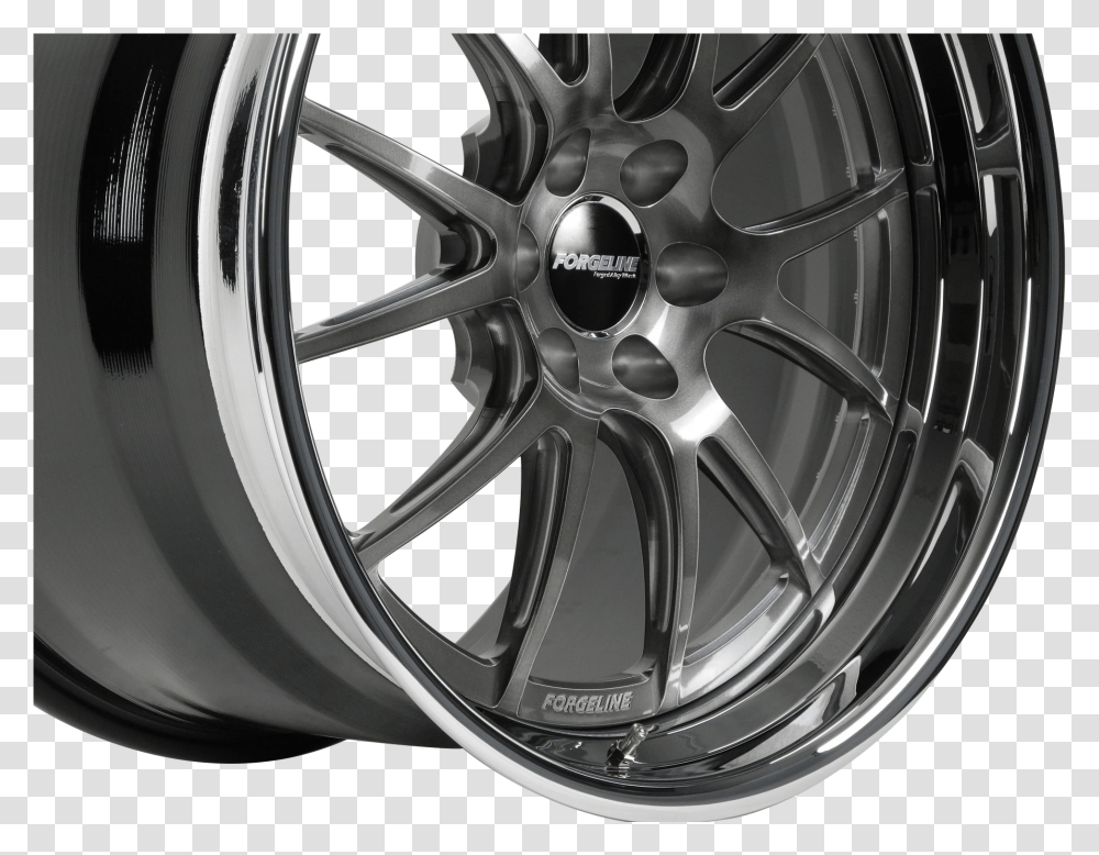 Forgeline Smoke, Wheel, Machine, Tire, Alloy Wheel Transparent Png