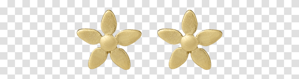 Forget Menot Earring Gold Earrings, Machine, Plant, Propeller, Plectrum Transparent Png