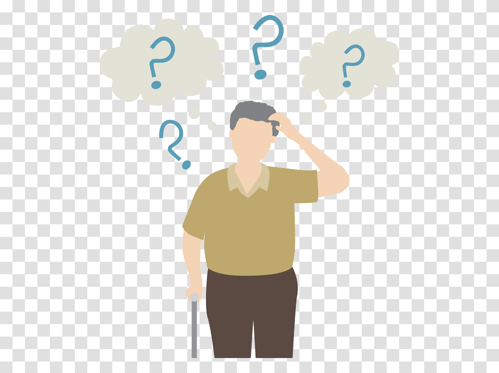 Forgetful Old Person, T-Shirt, Apparel, Human Transparent Png