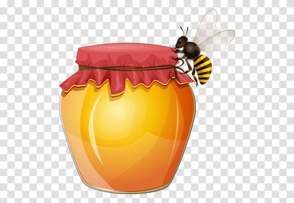 Forgetmenot Jars Bottles Of Honey, Apidae, Bee, Insect, Invertebrate Transparent Png