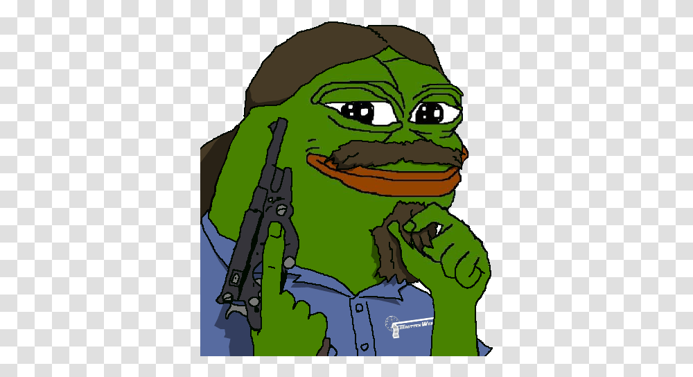 Forgotten Weapons Pepe, Green, Face, Military Uniform Transparent Png