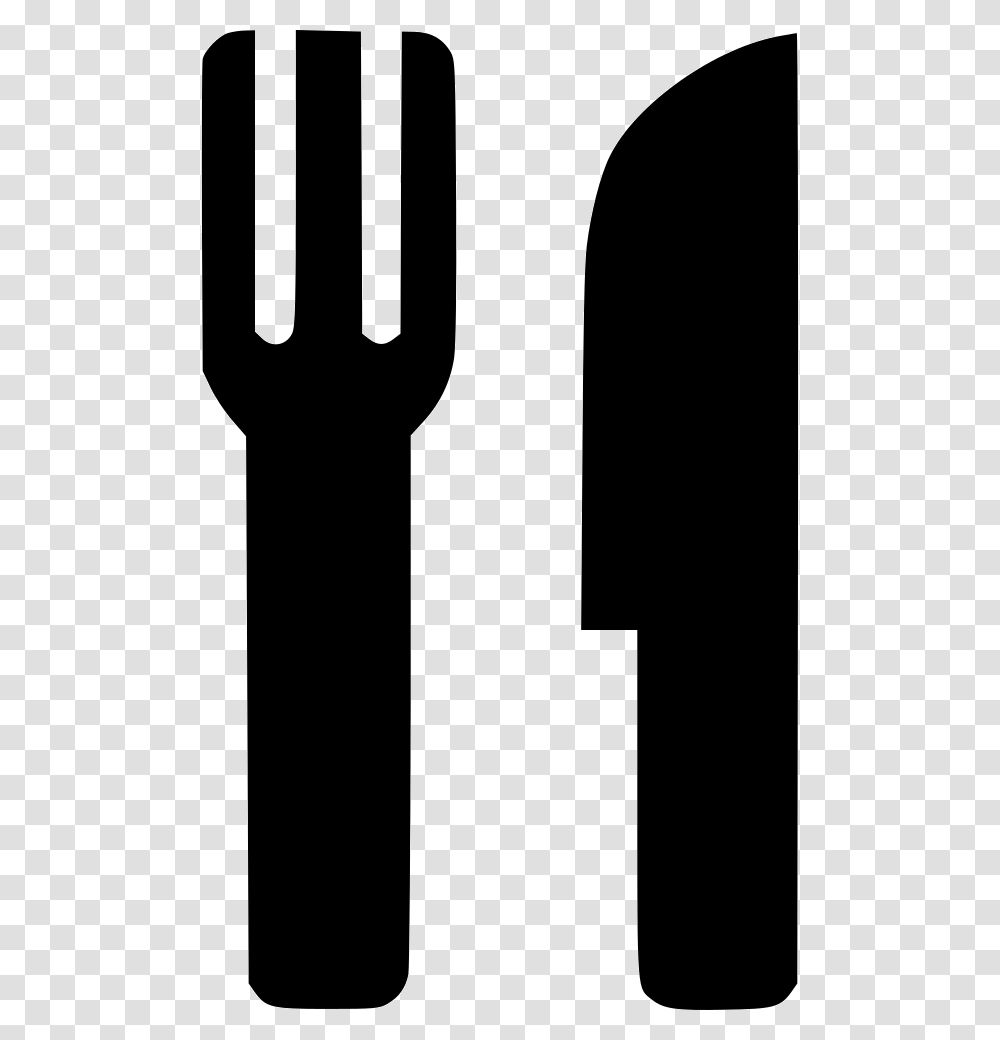 Fork And Knife, Cutlery, Road Transparent Png