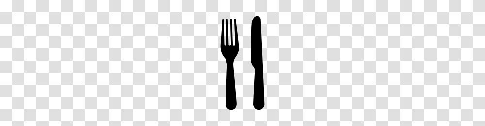 Fork And Knife Icons Noun Project, Gray, World Of Warcraft Transparent Png