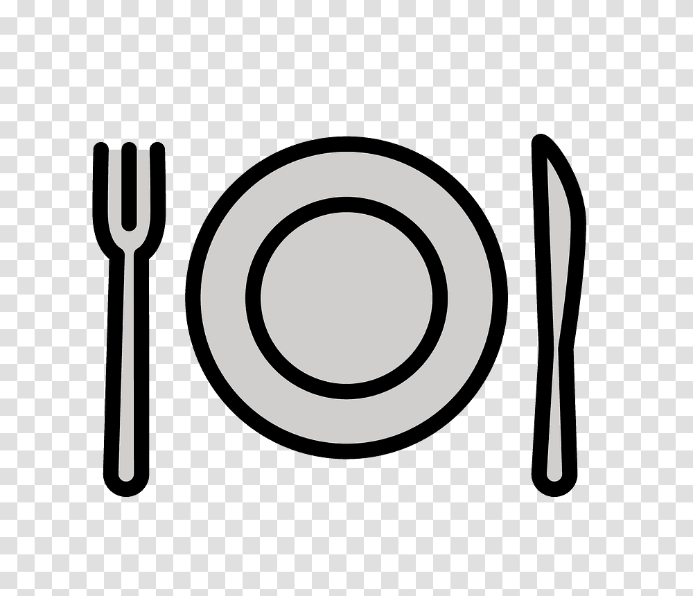 Fork And Knife With Plate Emoji Meanings - Typographyguru Circle, Cutlery Transparent Png