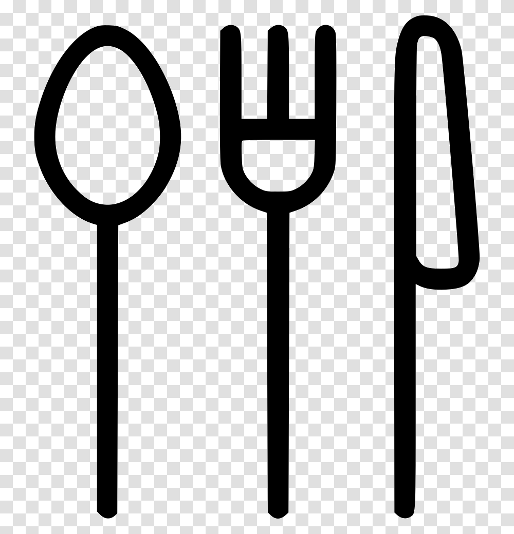 Fork And Spoon Knife, Cutlery Transparent Png