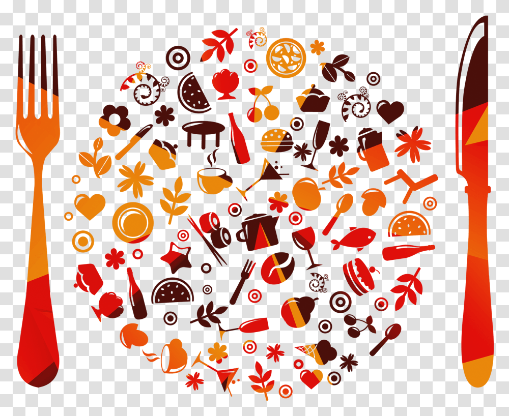 Fork, Rug, Doodle Transparent Png