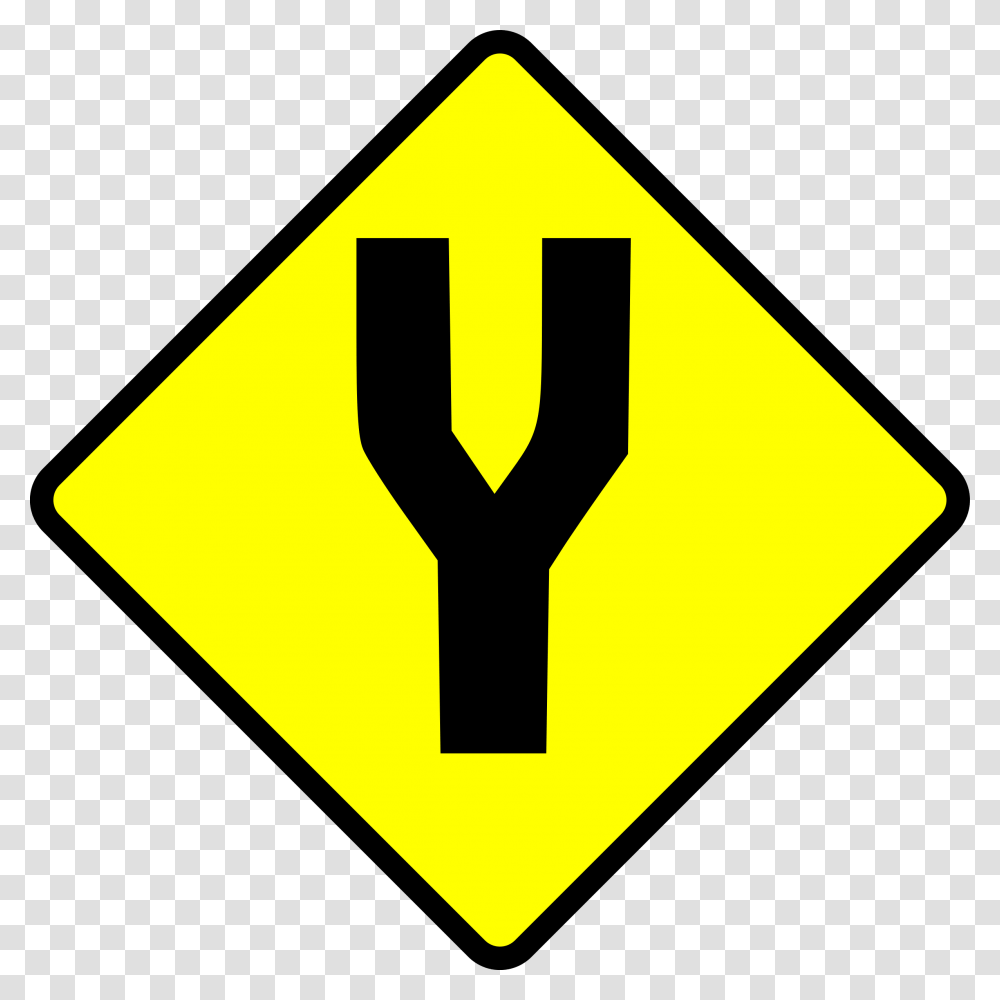 Fork In The Road Sign, Stopsign, First Aid Transparent Png