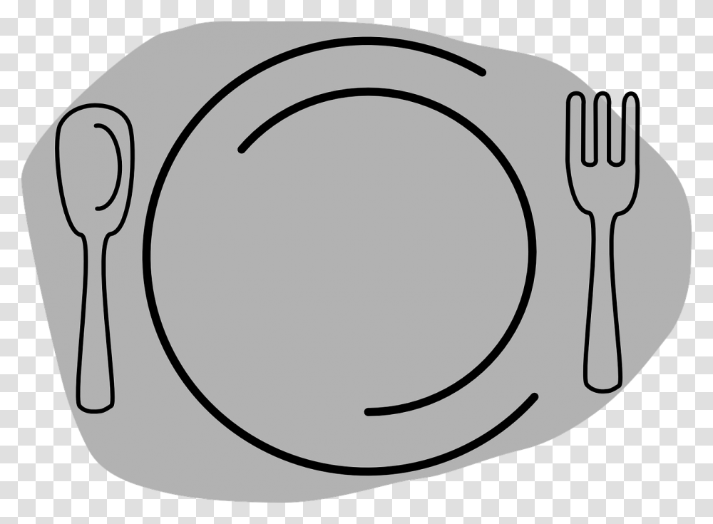 Fork Knife And Plate Clip Art, Tool, Buckle Transparent Png