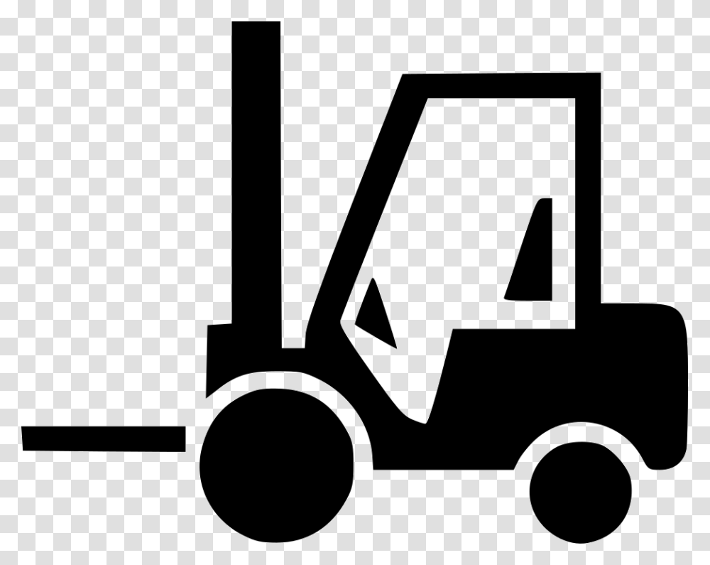 Fork Lift Truck Svg Icon Free Download Forklift Truck Icon, Vehicle, Transportation, Van Transparent Png
