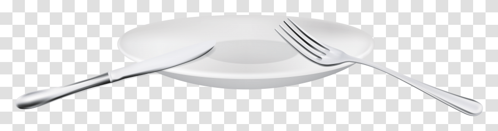 Fork Spoon And Plate Clipart Ceramic, Cutlery, Dish, Meal, Food Transparent Png