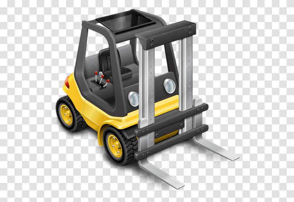 Forklift 3d Icon, Vehicle, Transportation, Buggy, Golf Cart Transparent Png