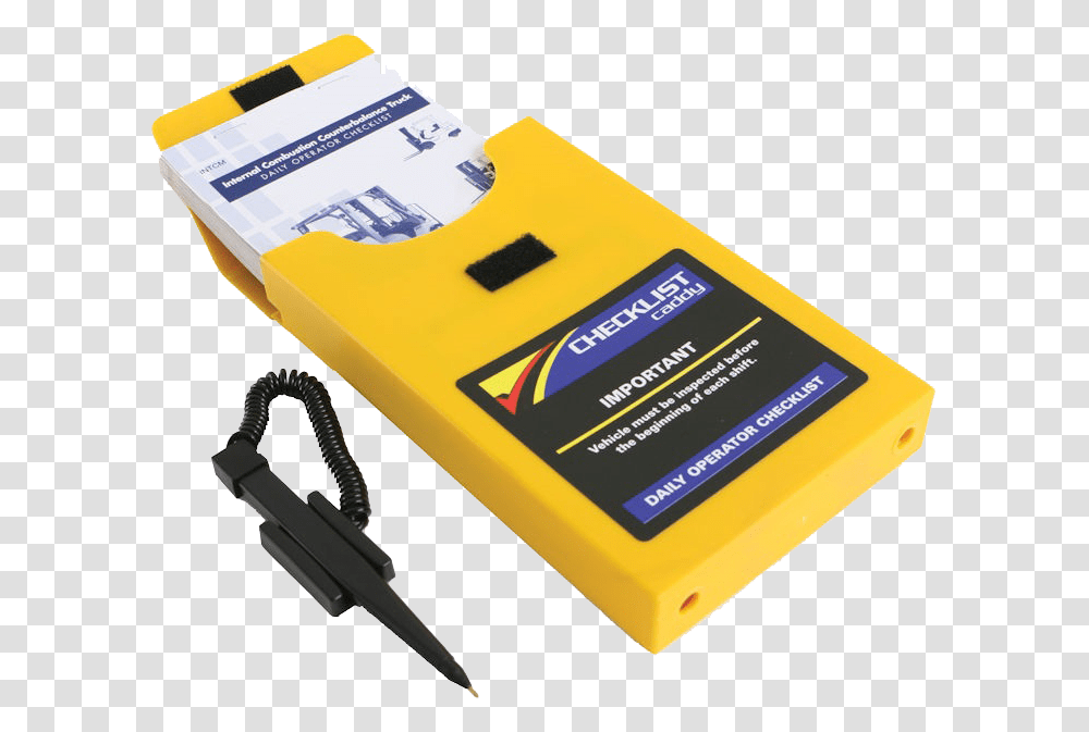 Forklift Checklist Caddy, Adapter, Dynamite, Bomb Transparent Png