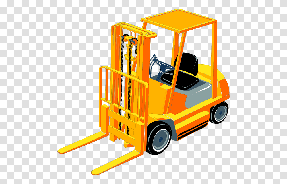 Forklift Clip Art, Bulldozer, Tractor, Vehicle, Transportation Transparent Png