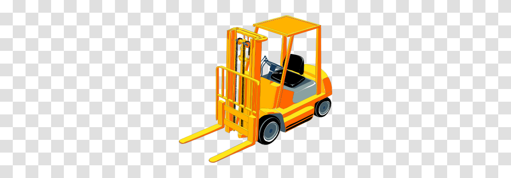 Forklift Clip Art, Fence, Bulldozer, Tractor, Vehicle Transparent Png